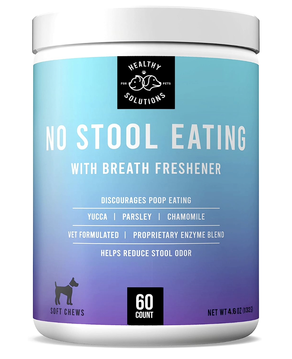 4. Healthy Solutions Stool Eating Deterrent For Dogs