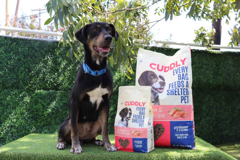 The Dog Food That Feeds Shelter Pets Every Time You Buy a Bag Lead image source CUDDLY 800x533 1