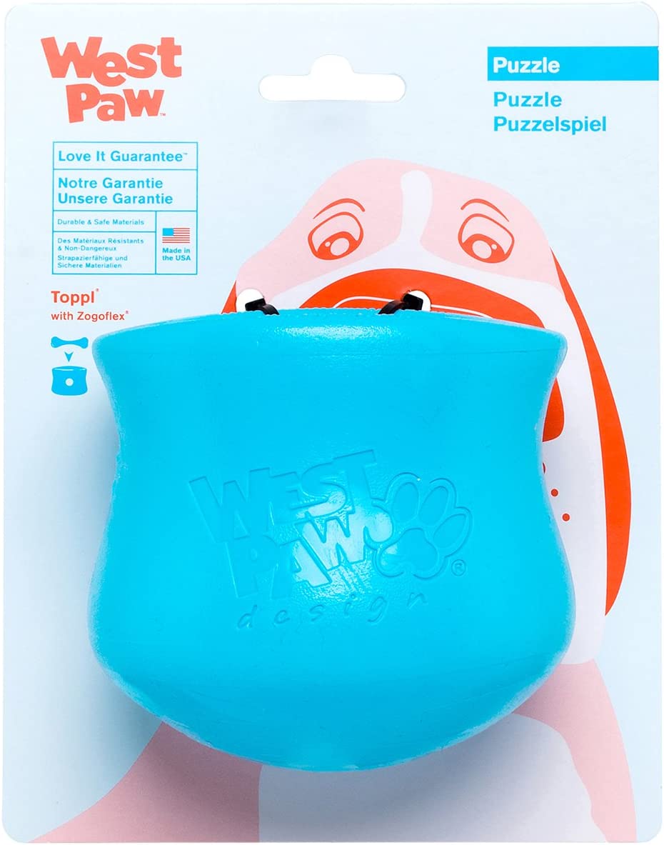 West Paw Zogoflex Toppl Treat Toy