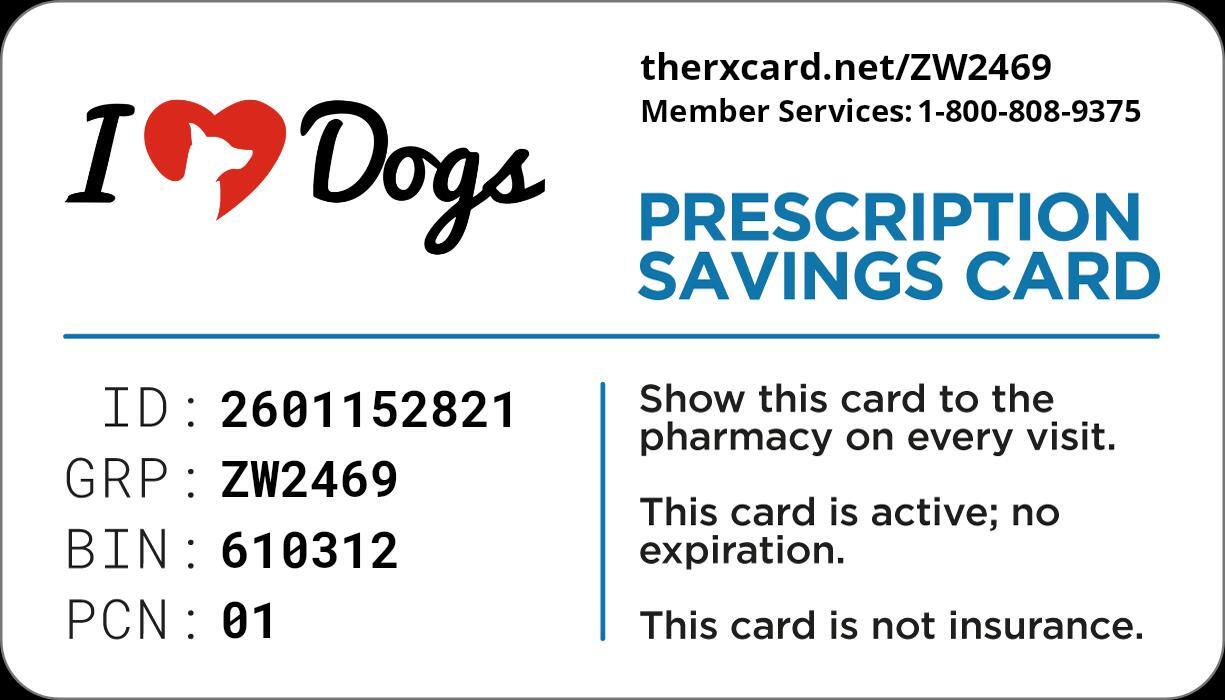 compressed pharmacy savings card front