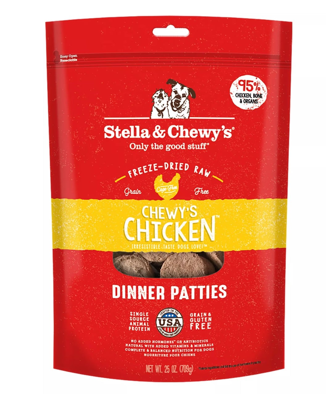 The 13 Best Dog Foods – 2026 6 Stella & Chewy’s Freeze-Dried Raw Dinner Patties – Chewy’s Chicken