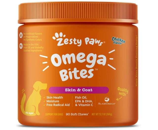 13 Best Fish Oil Supplements for Dogs 2026 20 zesty paws omega e1673488575432